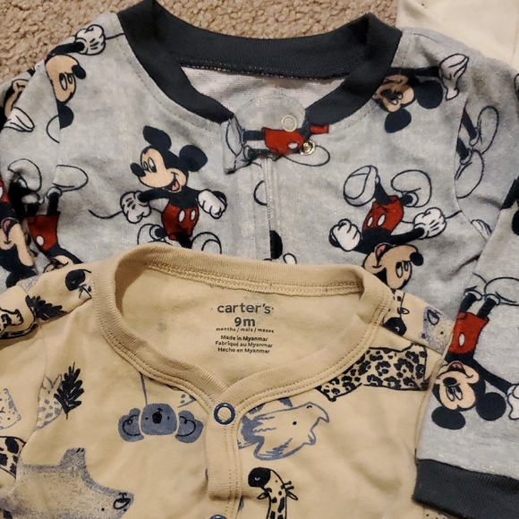 Carter's Baby Onesies - Mickey Mouse & Animal Print - Picture 2 of 4